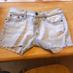 BKE jean shorts